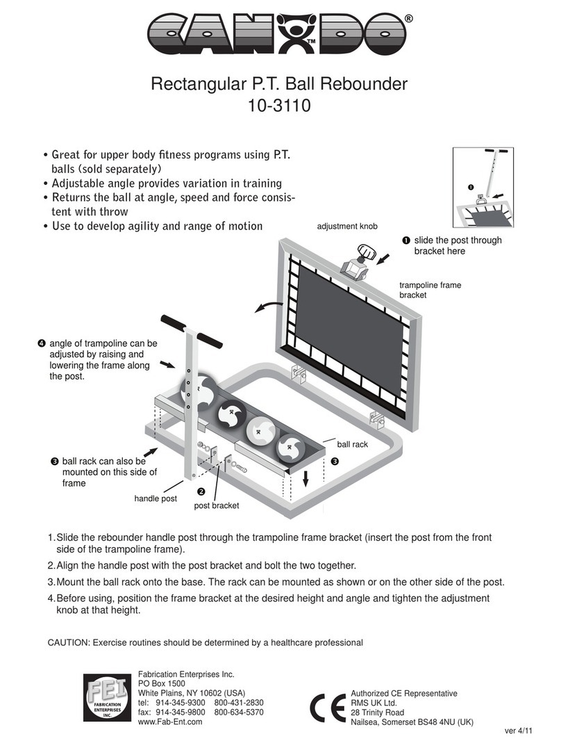 Fabrication Enterprises CanDo 10-3110 quick start guide
