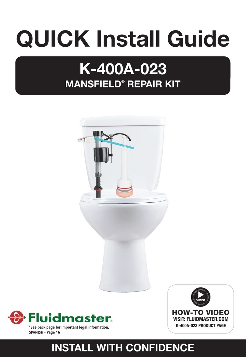Fluidmaster MANSFIELD User manual