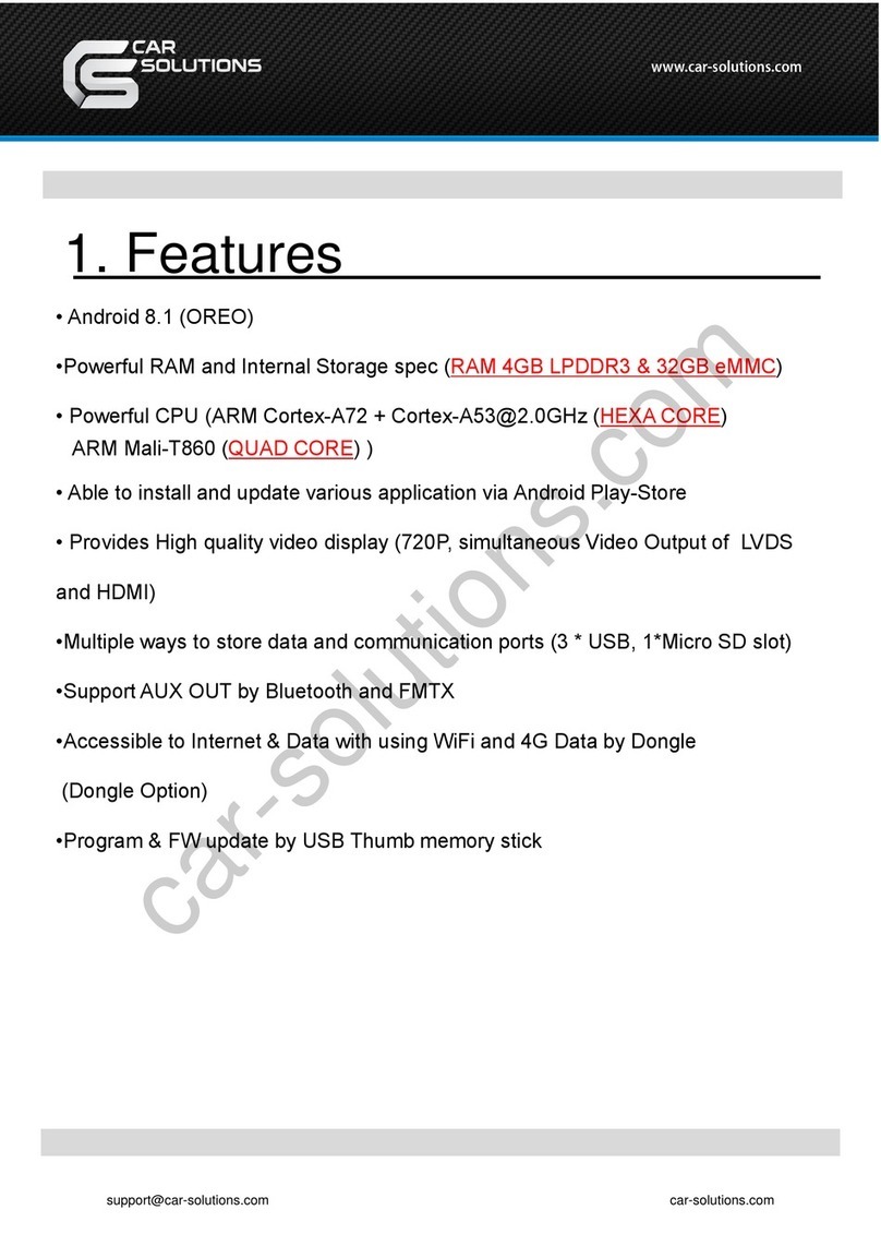 Car Solutions Q-ROIX manual