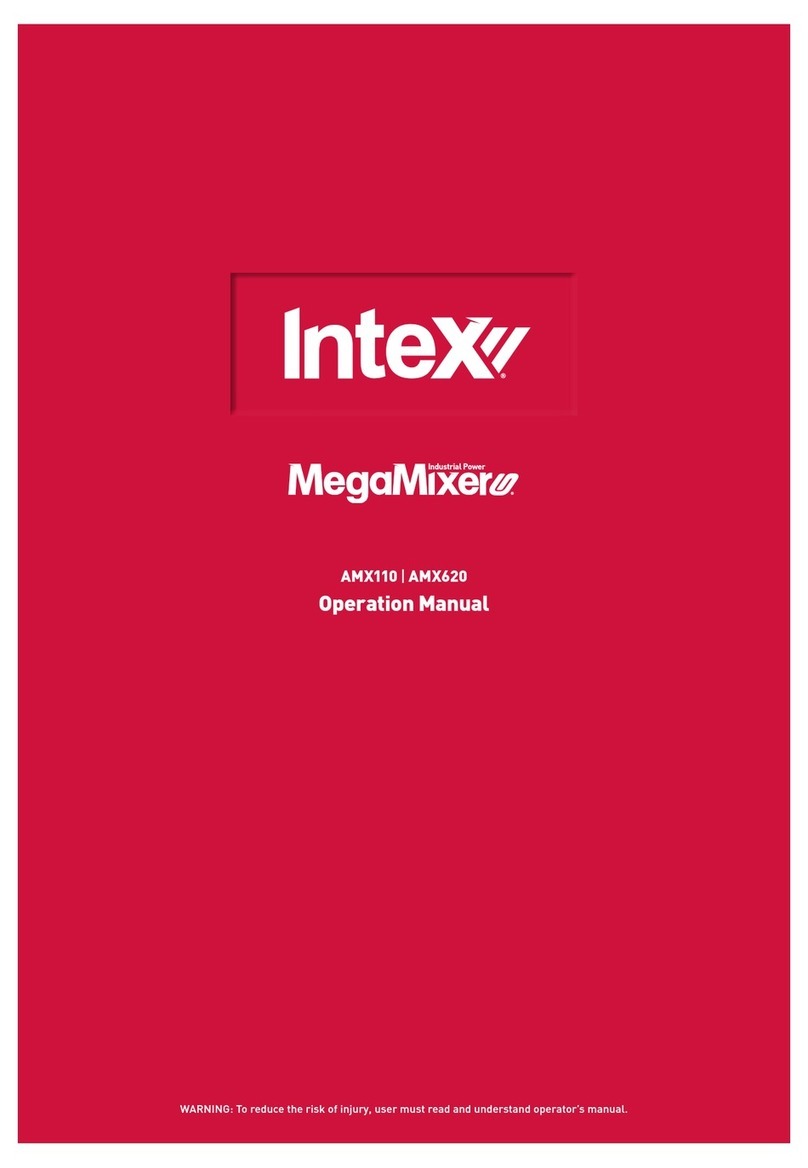 Intex MegaMixer AMX110 User manual