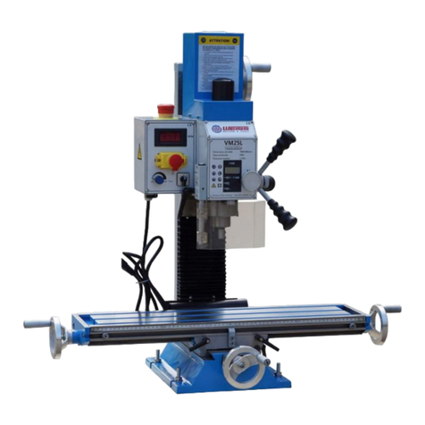 WEISS VM25L Operation Manual and Safety Information