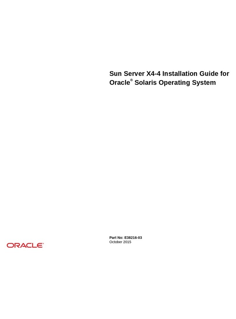 Oracle Sun Server X4-4 User manual