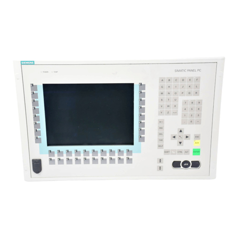 Siemens Simatic PC Panel PC 870 Technical Document