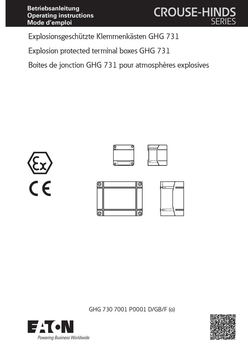 Eaton Crouse-hinds series User manual