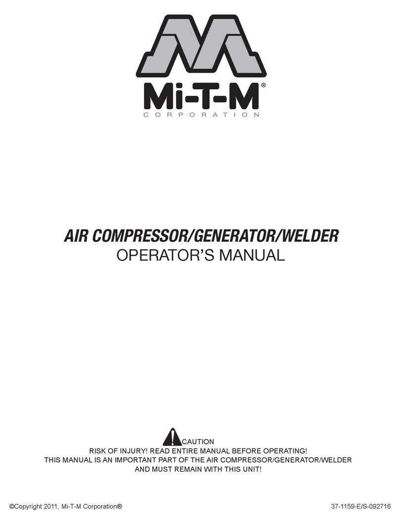 Mi-T-M AGW-SR14-30M Operator's manual