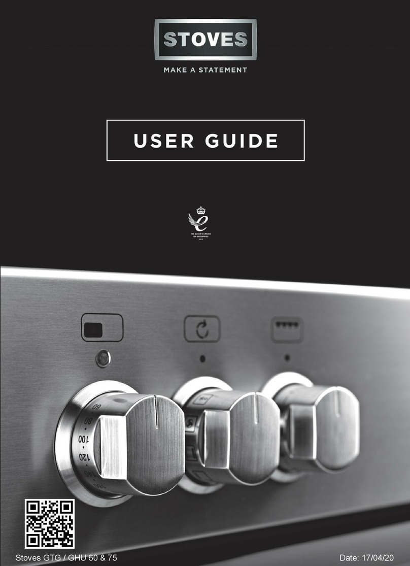 STOVES GTG 60 Series User manual