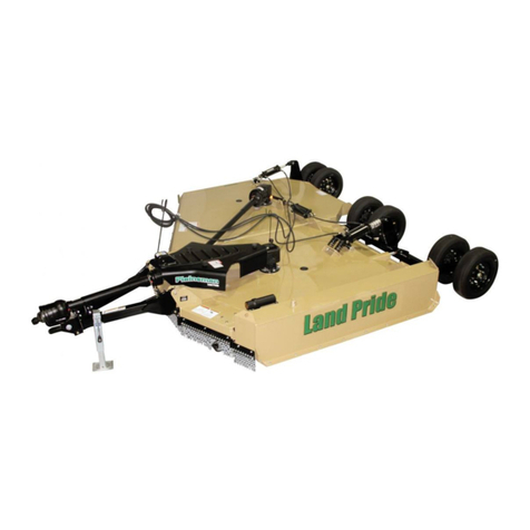 Land Pride RC4610 Operator's manual
