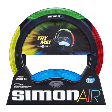 Hasbro Gaming SIMON AIR Instruction Manual