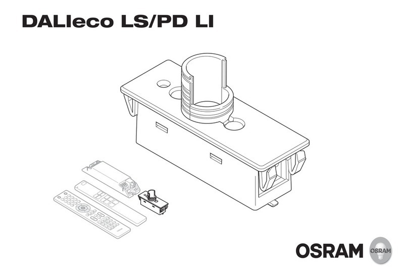 Osram DALIeco LS/PD LI manual
