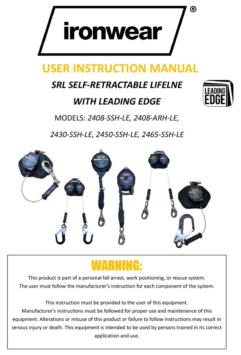 ironwear 2408-SSH-LE User instruction manual