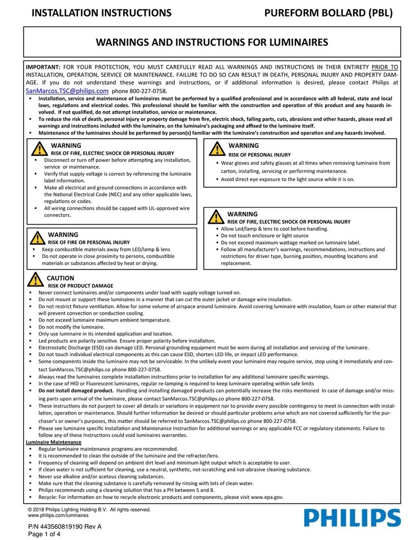Philips PureForm installation instructions