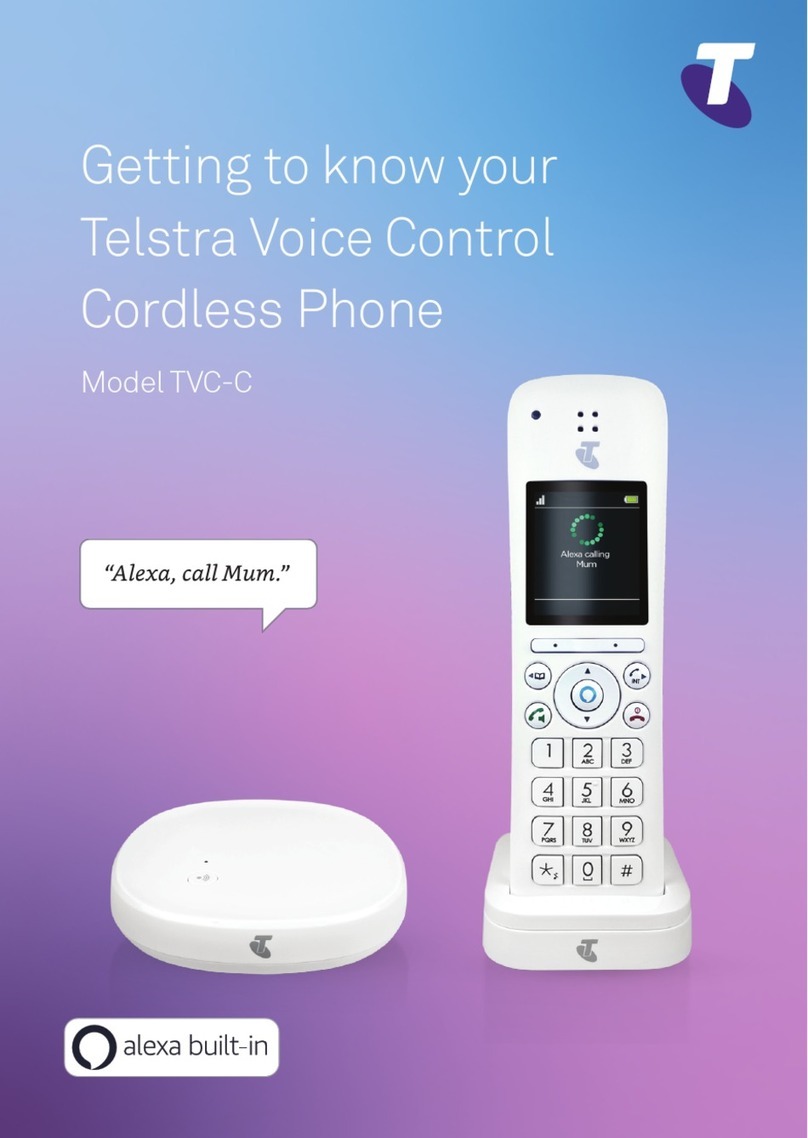 Telstra Voice Control TVC-C Assembly instructions Telstra Voice Control TVC-C Assembly instructions