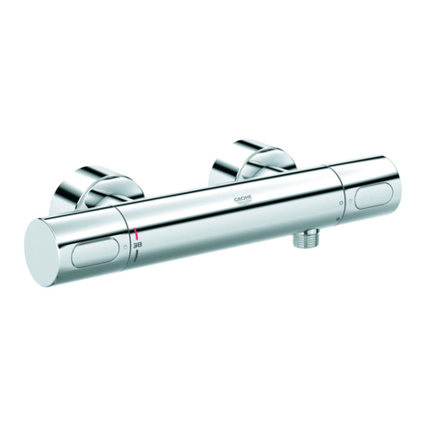Grohe GROHTHERM 3000 COSMOPOLITAN 34 274 manual Grohe GROHTHERM 3000 COSMOPOLITAN 34 274 manual