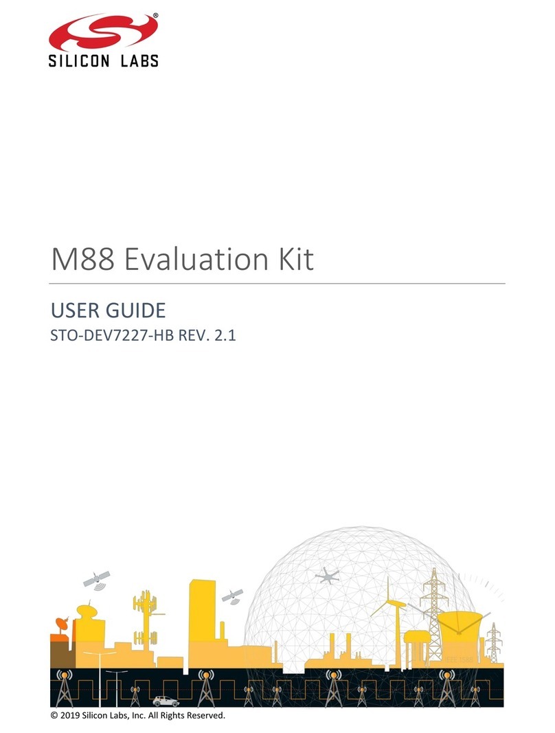 Silicon Laboratories M88 User manual
