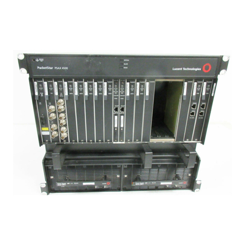 Lucent Technologies PacketStar PSAX Series User manual Lucent Technologies PacketStar PSAX Series User manual