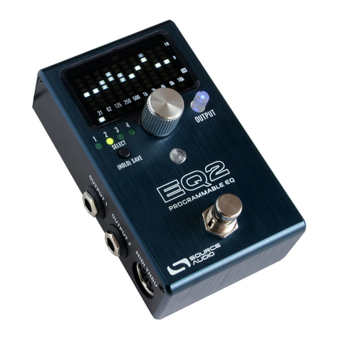 Source Audio EQ2 Programmable EQ User manual