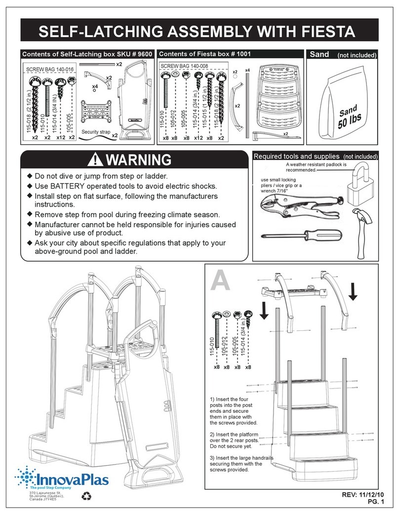 INNOVAPLAS Self-Latching Assembly manual
