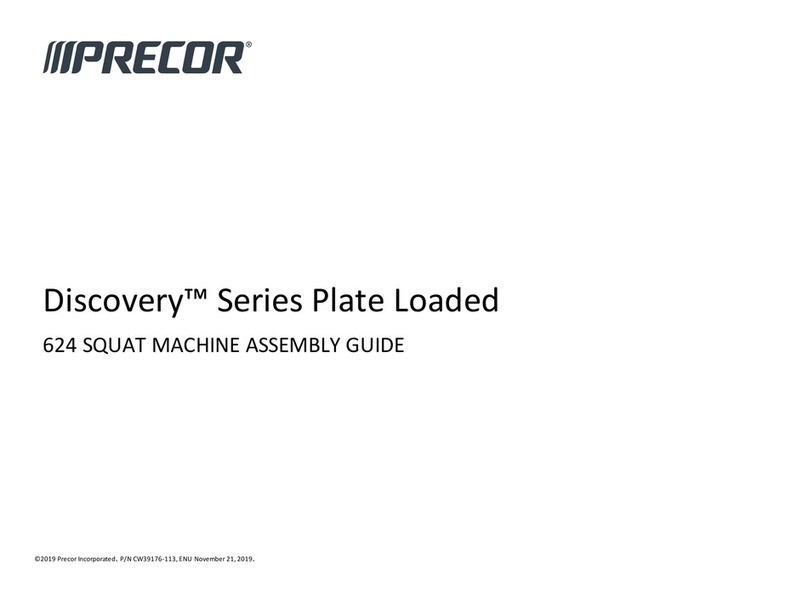 Precor Discovery Series User manual