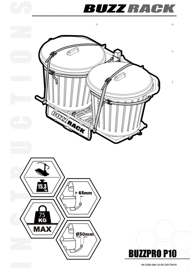 BuzzRack BUZZPRO P10 User manual BuzzRack BUZZPRO P10 User manual