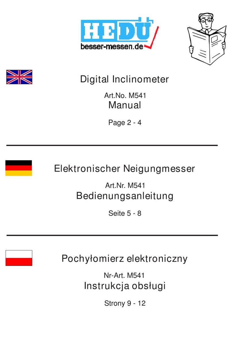 HEDÜ M541 manual