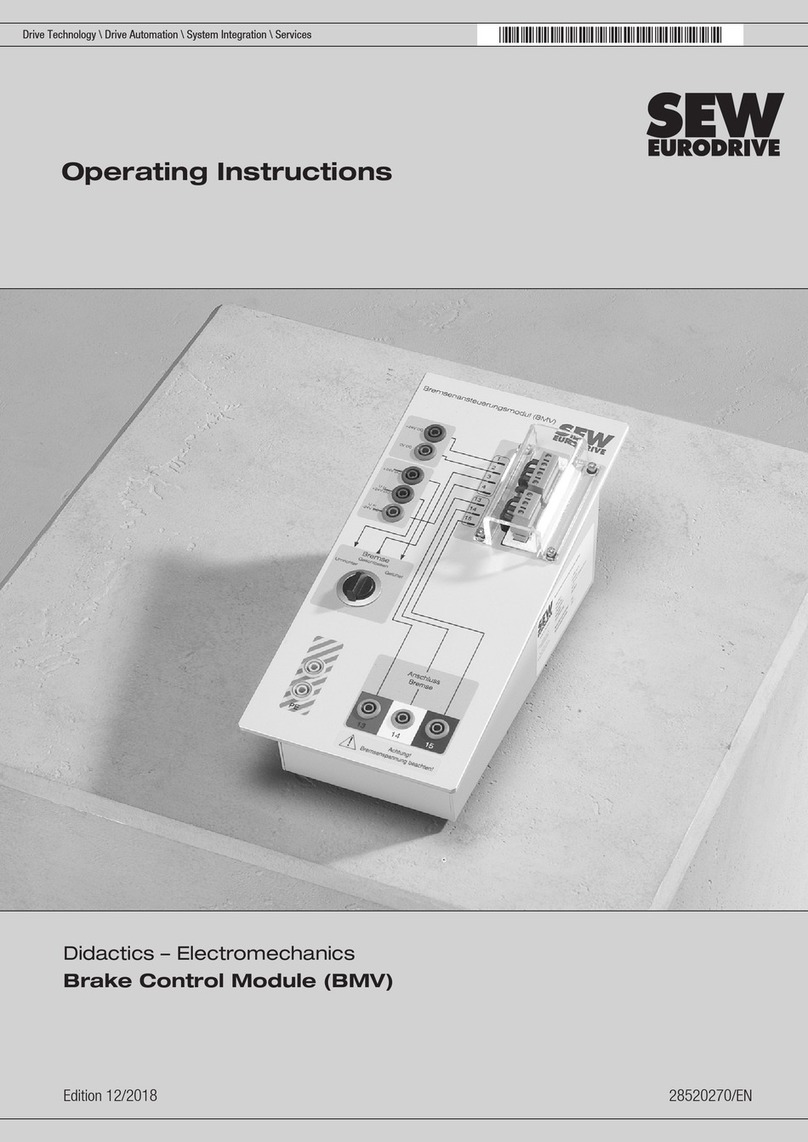 SEW-Eurodrive BMV operating instructions