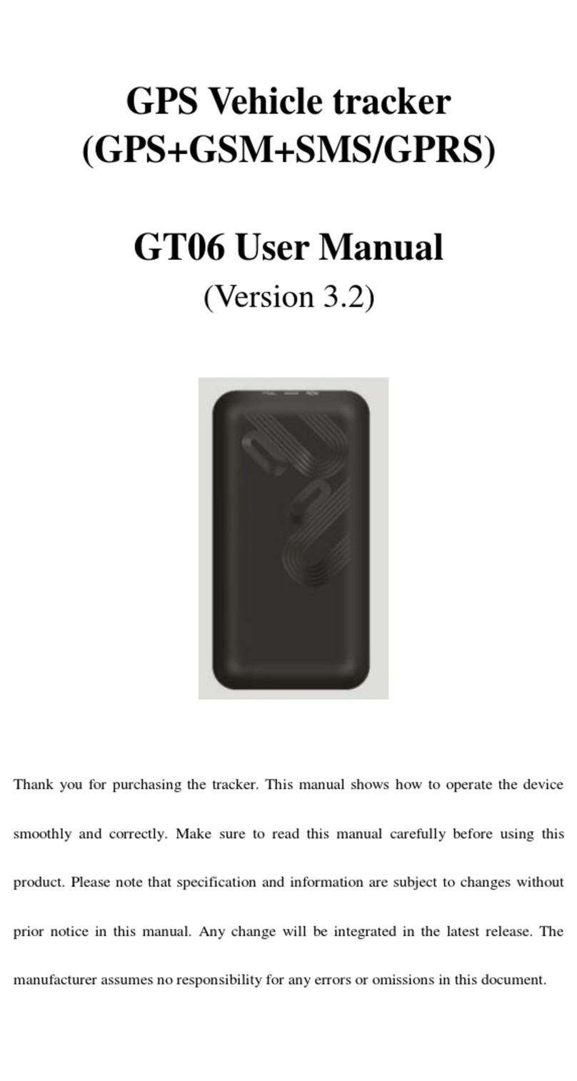 Dyegoo GT06 user manual