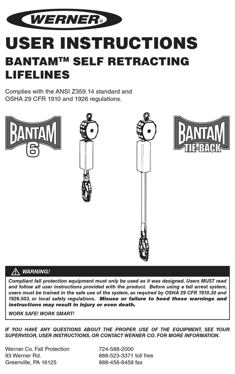 Werner Bantam 6 User manual