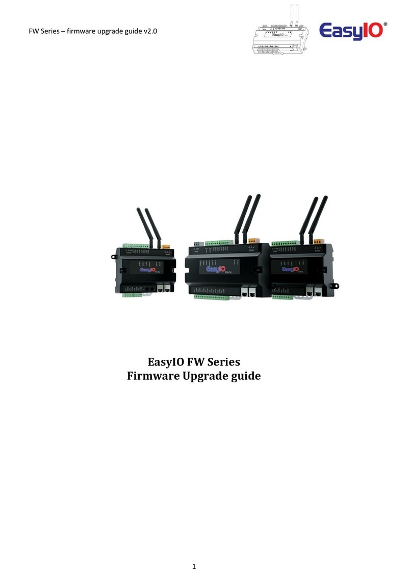 EasyIO FW Series Quick start guide