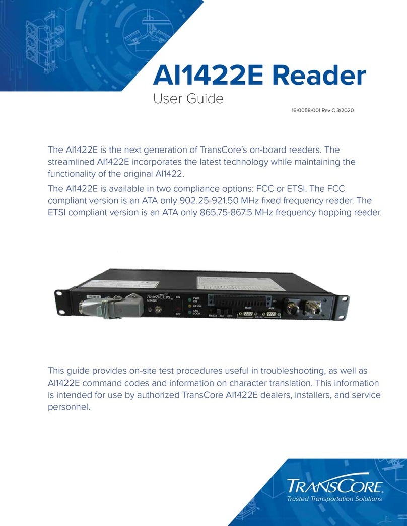 TransCore AI1422E user guide