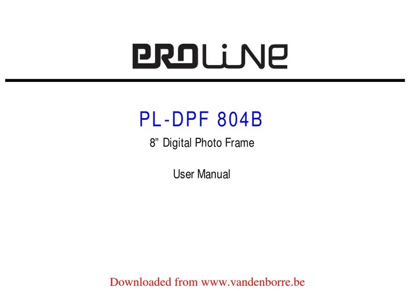 Proline PL-DPF 804B User manual