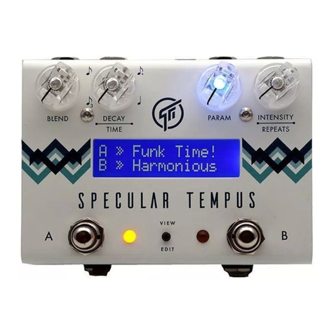 GFI System SPECULAR TEMPUS User manual GFI System SPECULAR TEMPUS User manual
