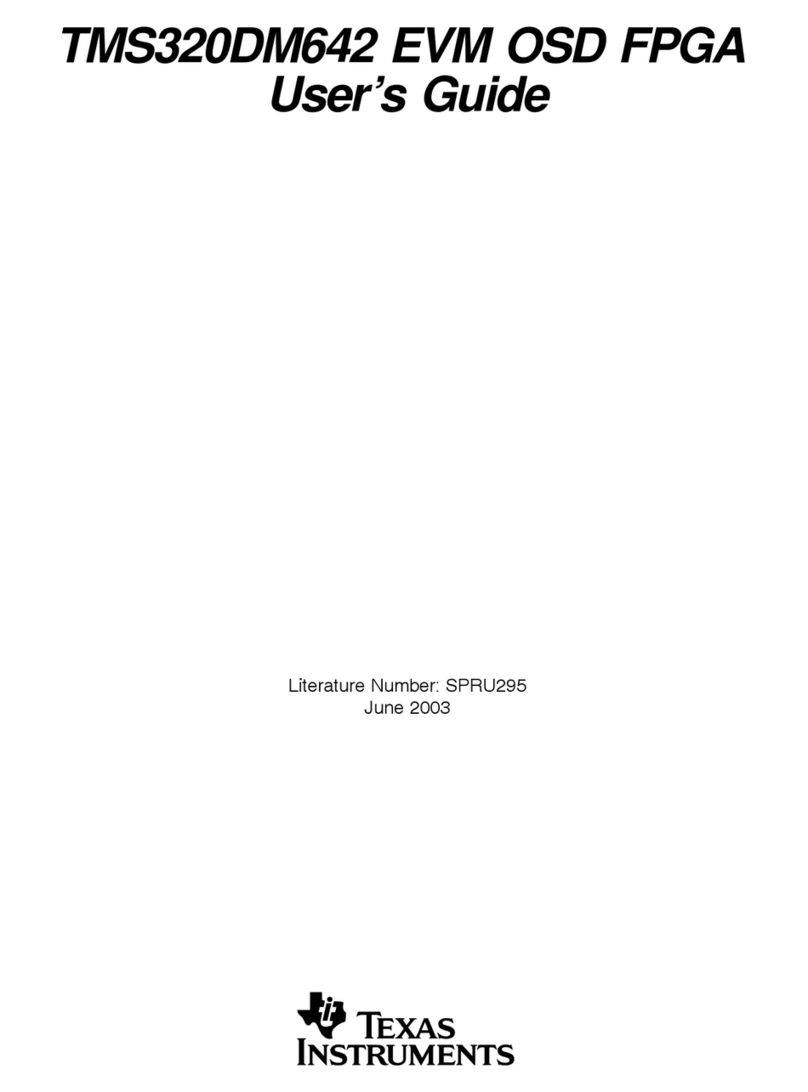 Texas Instruments TMS320DM642 User manual