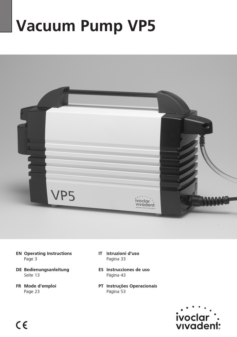 Ivoclar Vivadent VP5 operating instructions