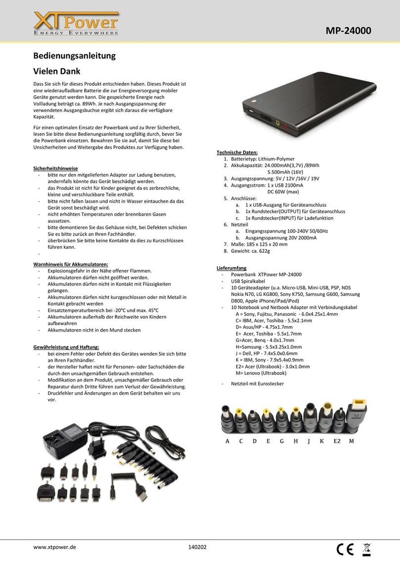xtpower MP-24000 User manual