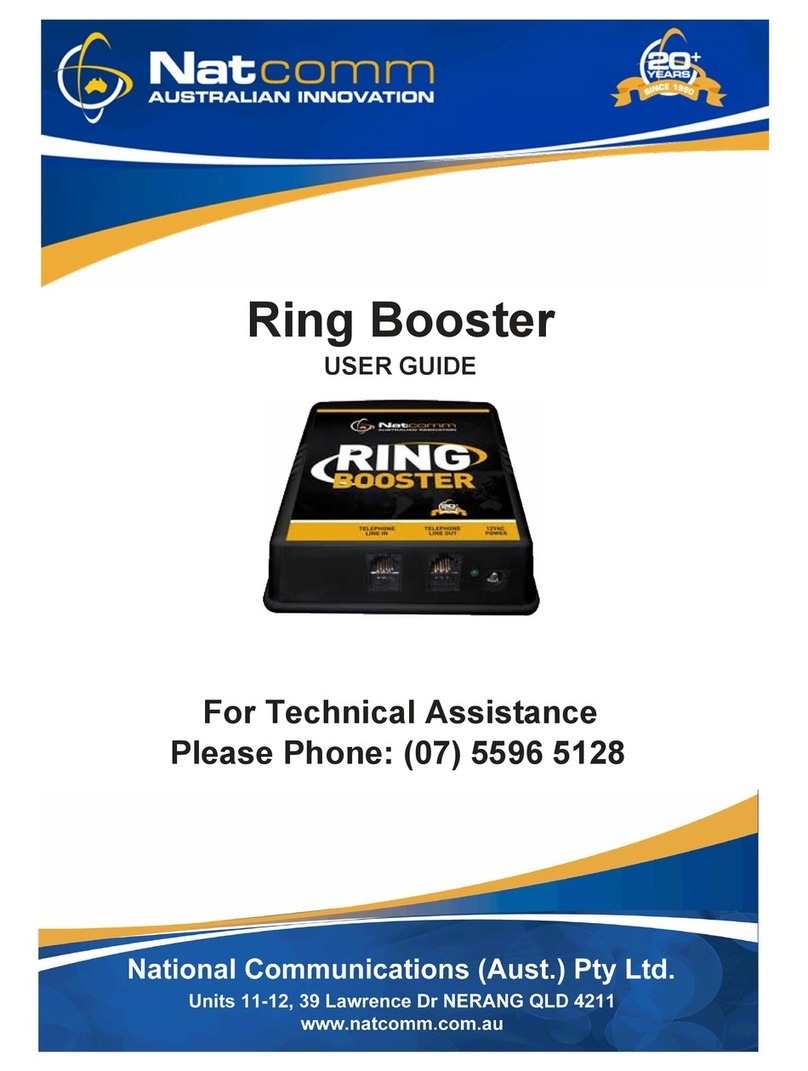 NatComm Ring Booster user guide