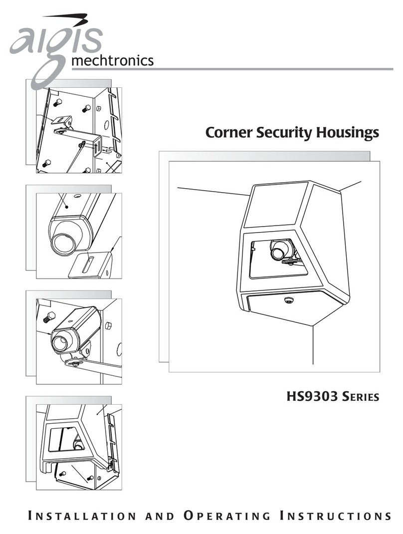 Aigis Mechtronics HS9303 Series Installation and operating instructions Aigis Mechtronics HS9303 Series Installation and operating instructions