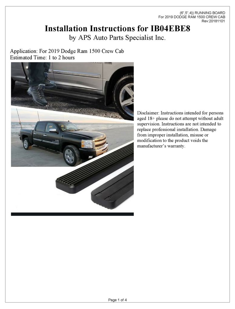APS Auto Parts Specialist IB04EBE8 User manual