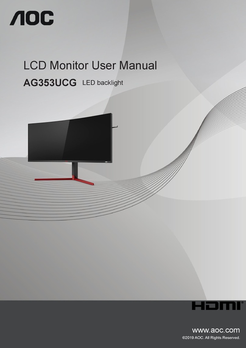 AOC AG353UCG User manual