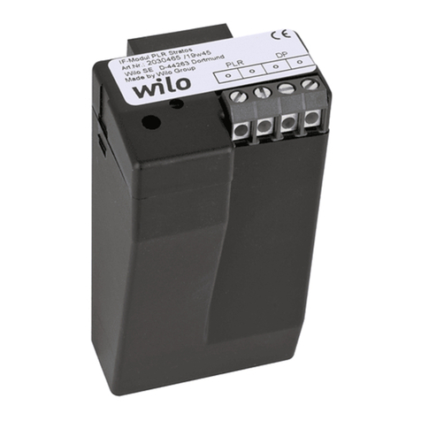 Wilo IF-Modul Stratos PLR User manual