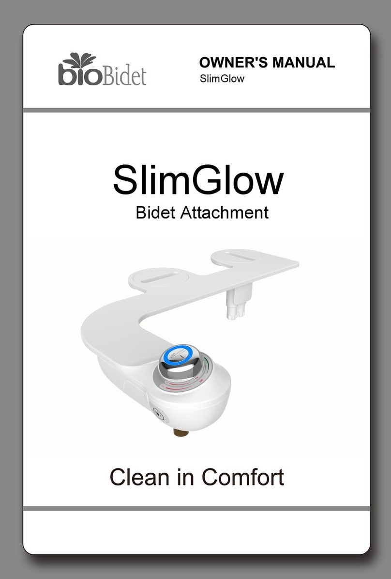bioBidet SlimGlow owner's manual bioBidet SlimGlow owner's manual