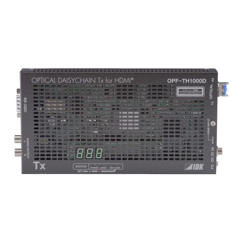 IDK OPF-TH1000D user guide