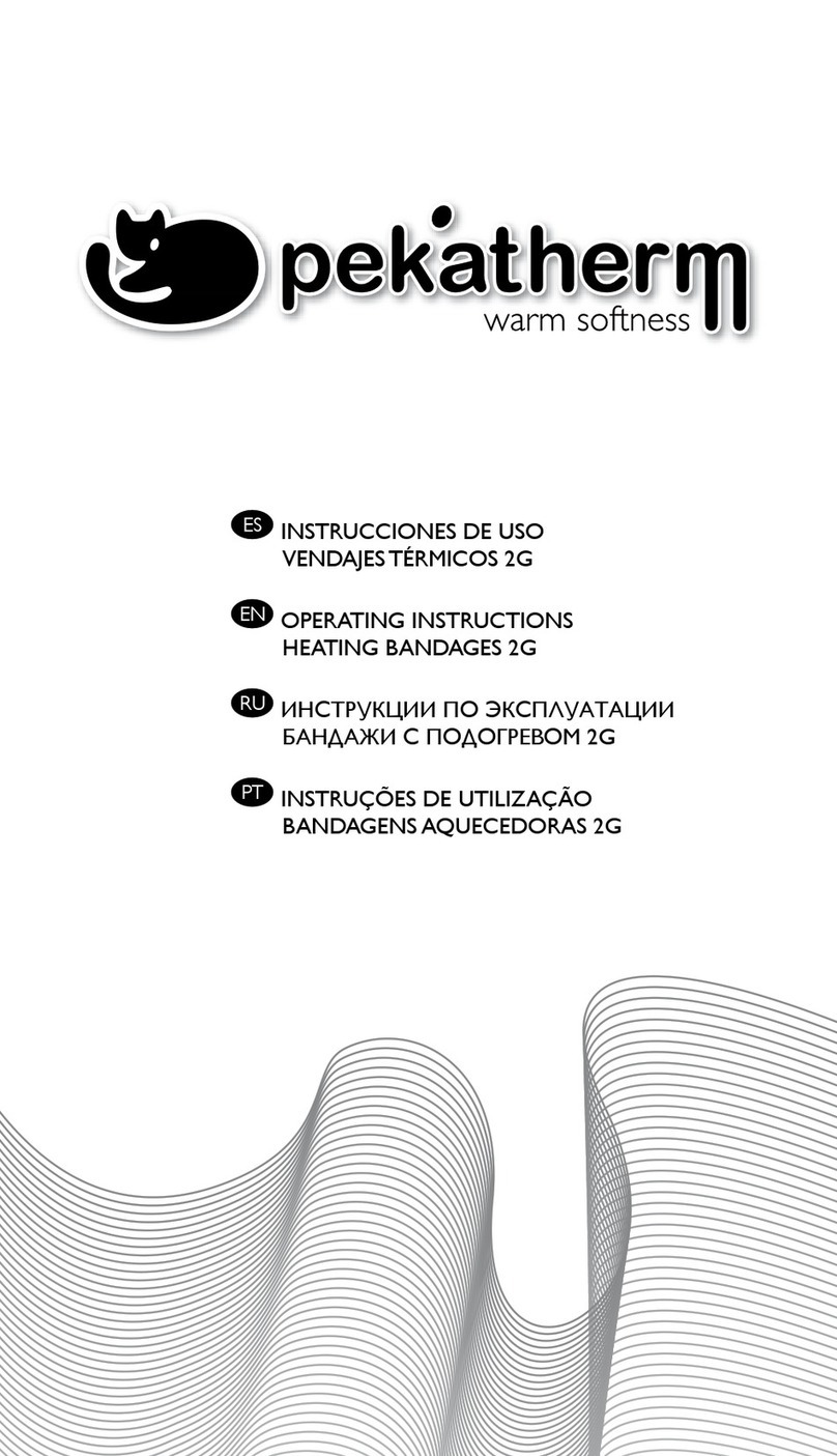 Pekatherm AE802 operating instructions