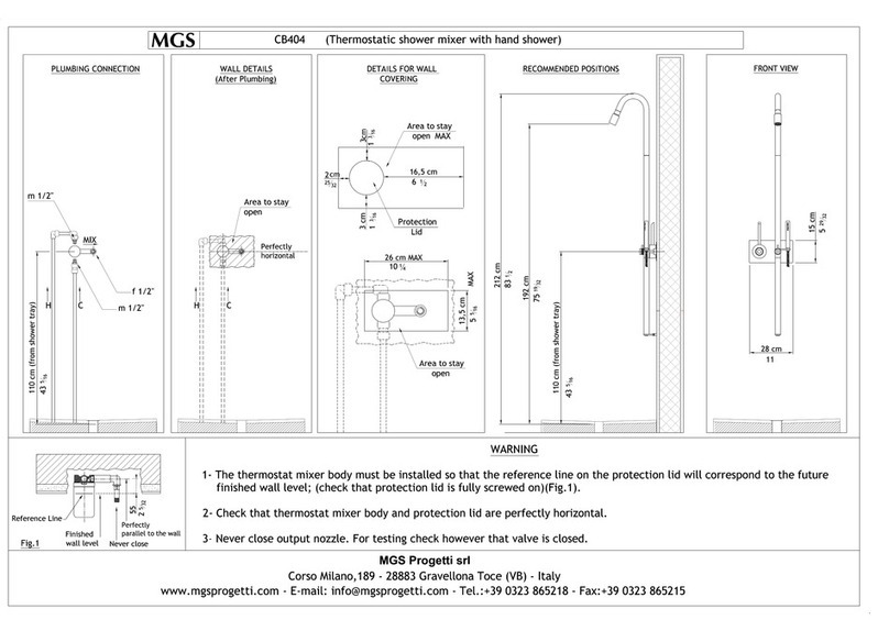 MGS CB404 Assembly instructions
