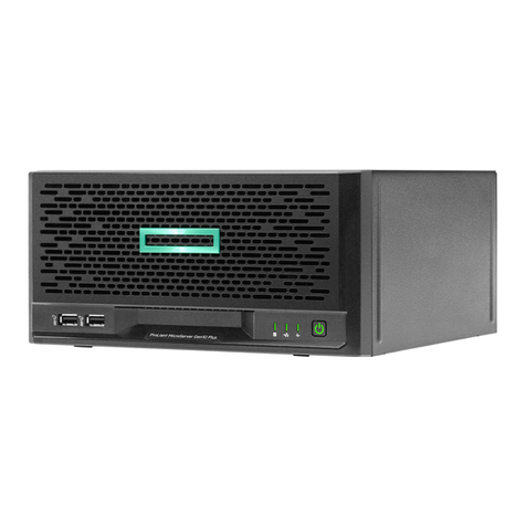 Hewlett Packard Enterprise ProLiant MicroServer Gen10 Plus Maintenance and service guide