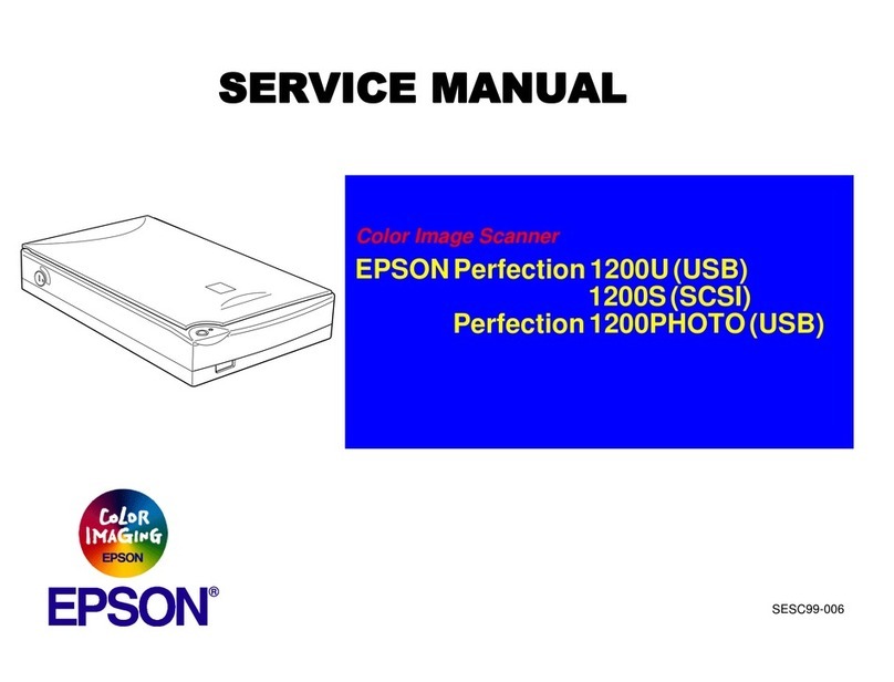 Epson Perfection 1200U Series User manual