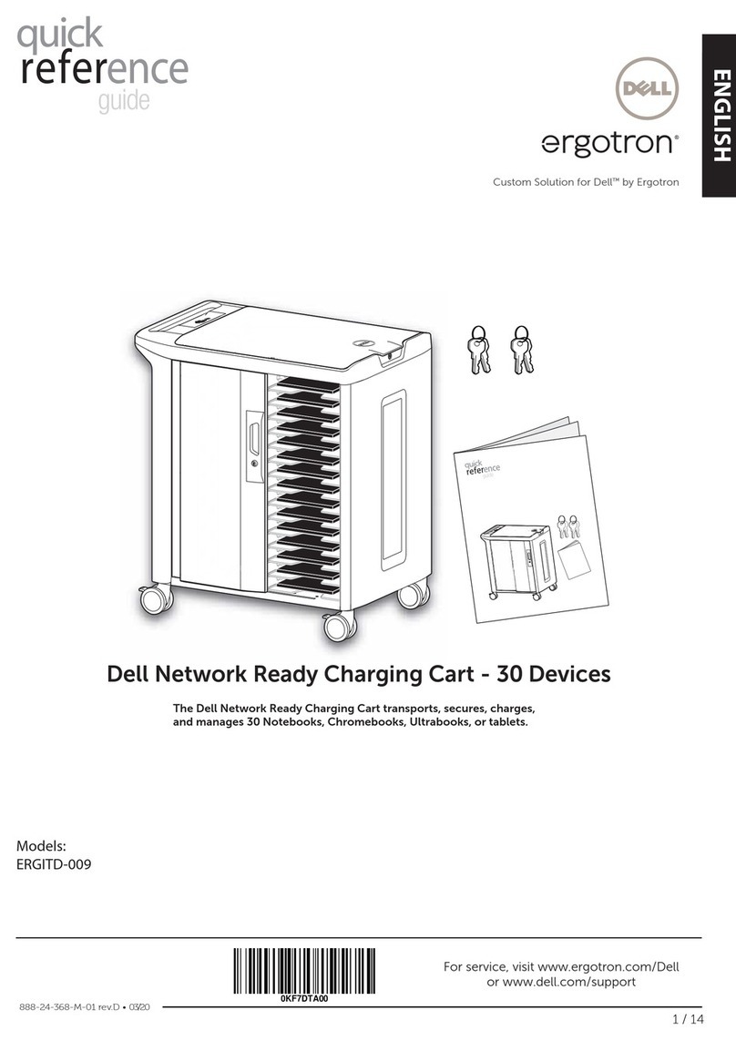 Dell ergotron ERGITD-009 User manual Dell ergotron ERGITD-009 User manual