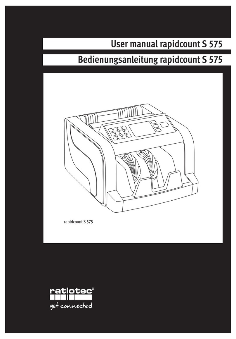 radiotec rapidcount S 575 User manual