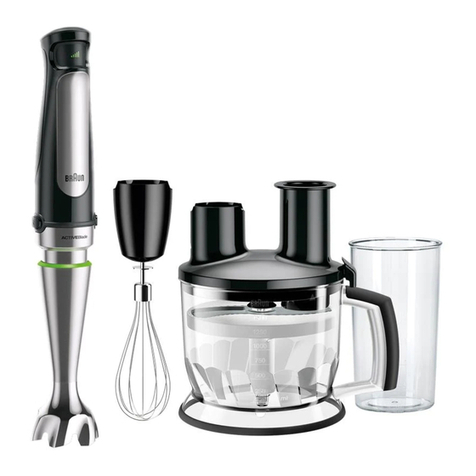 Braun MultiQuick 7 Series User manual