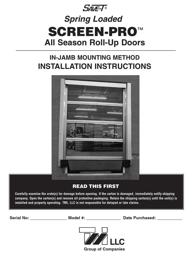 TMI Products Save-T SCREEN-PRO User manual