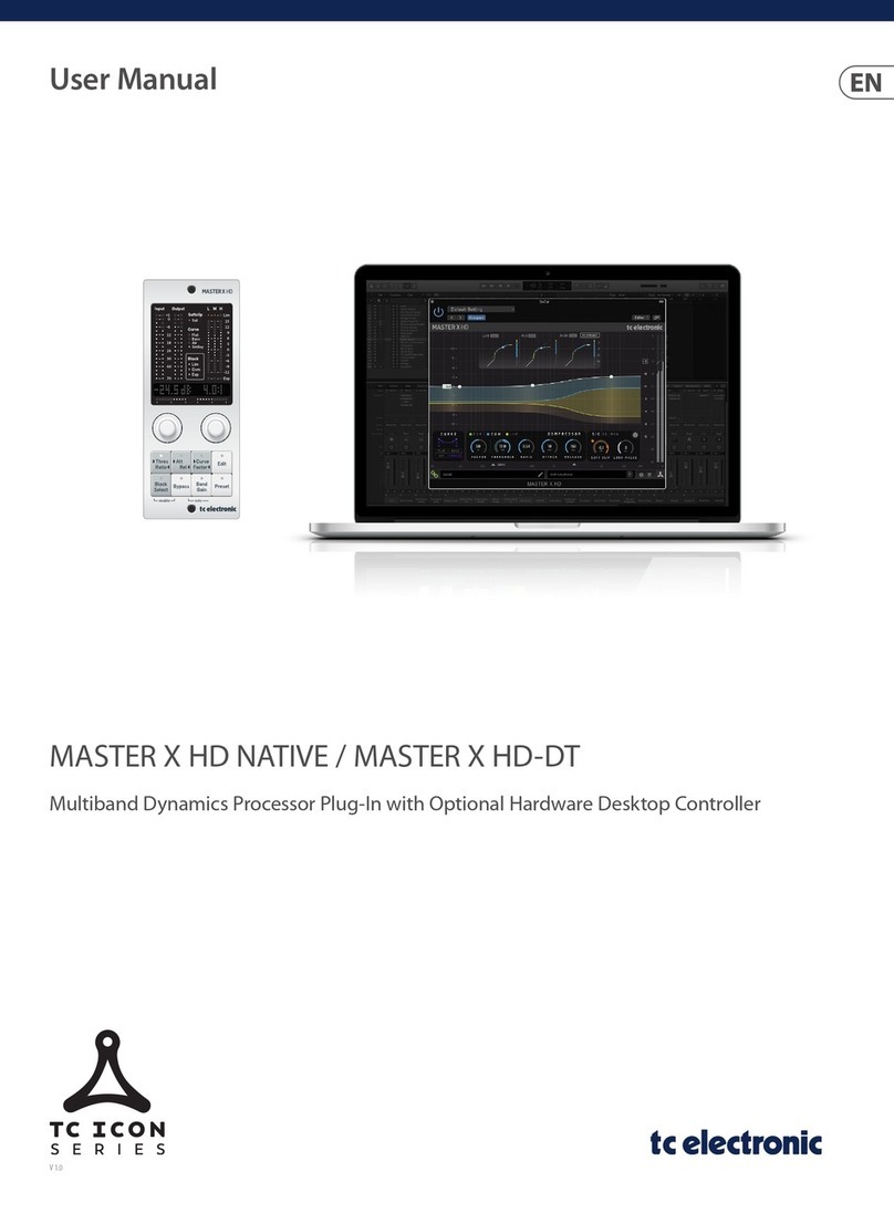 TC Electronic TC ICON Series user manual